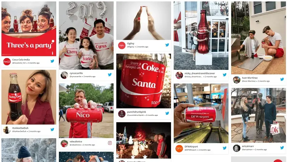 Image 117 coca-cola social media posts