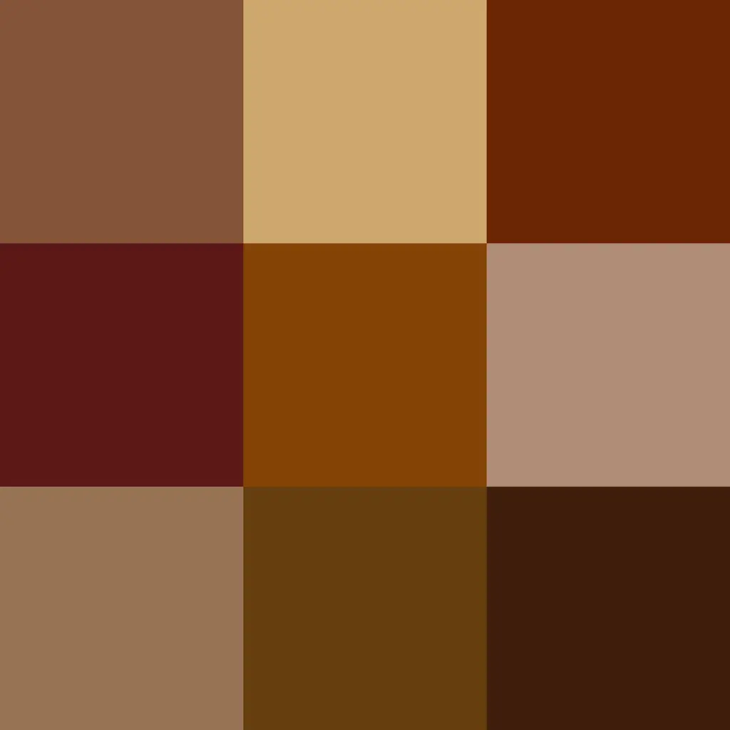 Image 12 brown colour meaning in psychology.