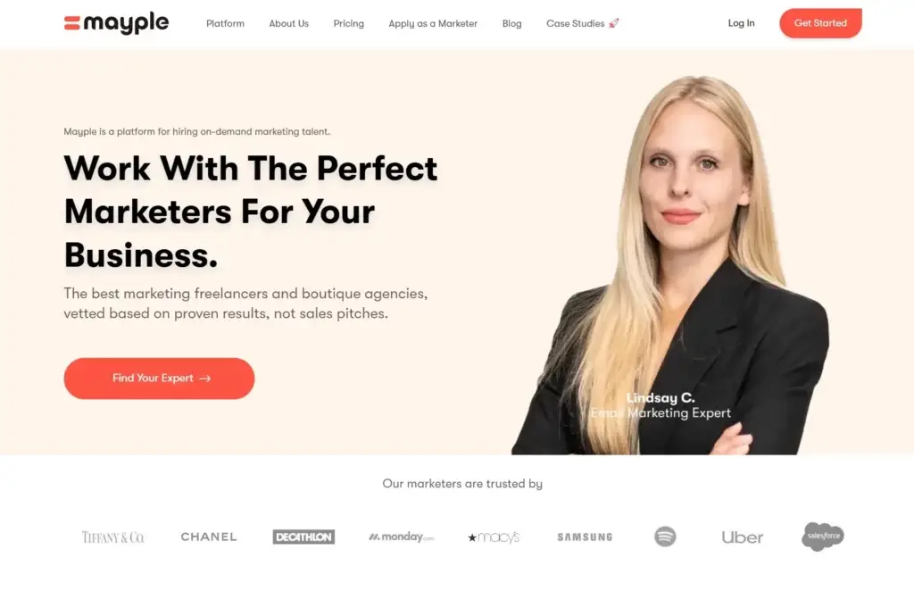 ever tried mayple before. if you do let me know how it goes