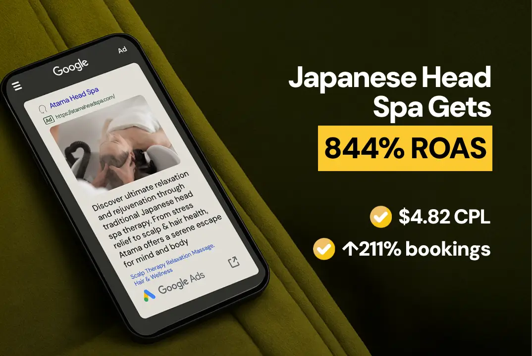 japanese head spa marketing roas