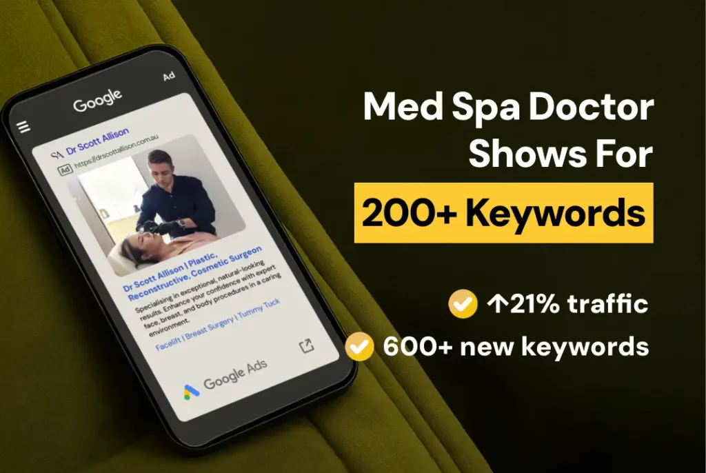 med spa doctor marketing results